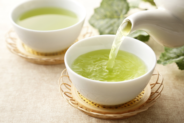急須とお茶